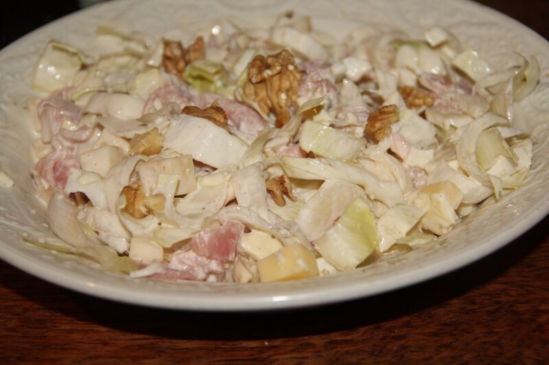 SALADE GOURMANDE D'ENDIVES D'ENTRE FETES