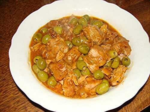 SAUTE DE VEAU AUX OLIVES