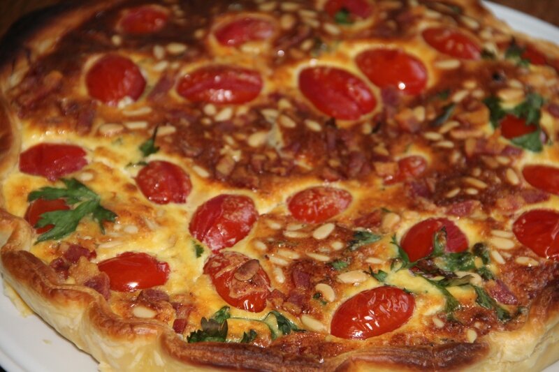 TARTE A L'ITALIENNE AU BOEUF HACHE