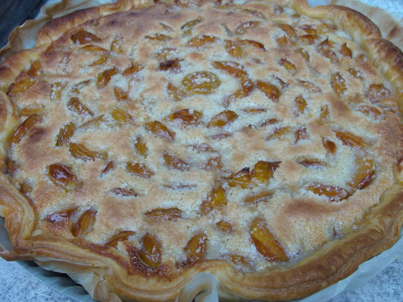 TARTE AMANDINE AUX MIRABELLES