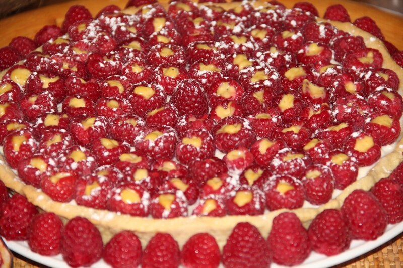 TARTE FRAMBOISES COCO PASSION