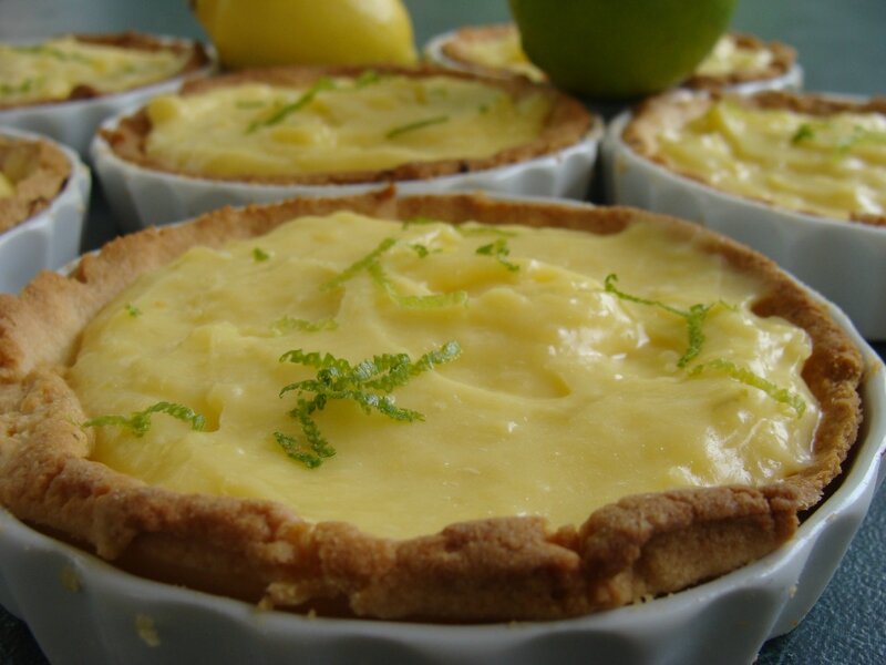 TARTELETTES AUX DEUX CITRONS