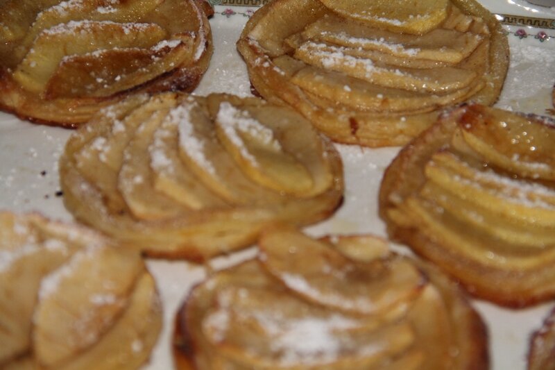 TARTELETTES FINES AUX POMMES