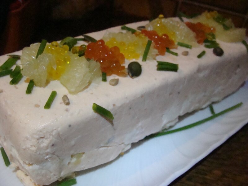 TERRINE DE SAUMON ET SOLE AU CITRON VERT