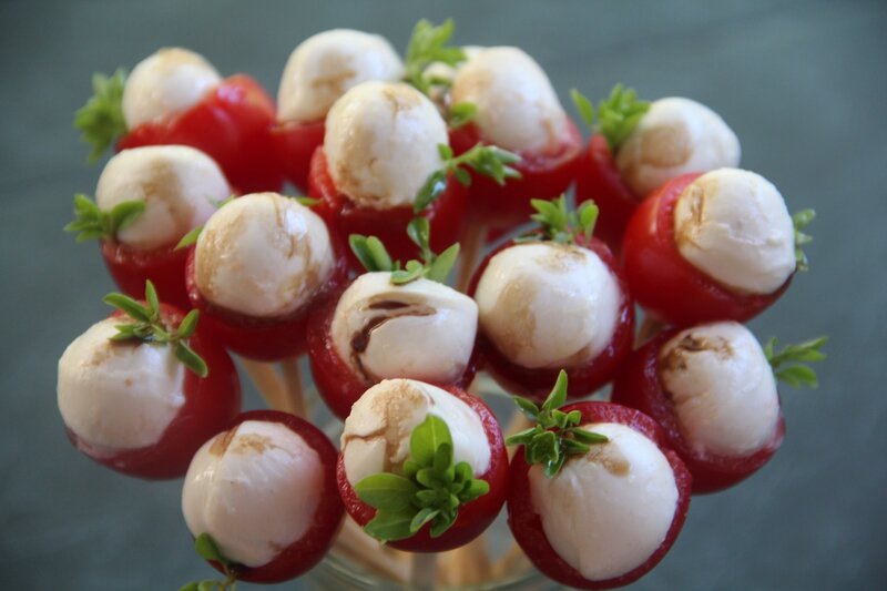 TOMATES CERISE EN BOUQUET