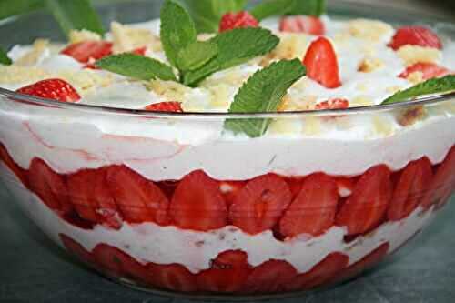 TRIFLE AUX FRAISES