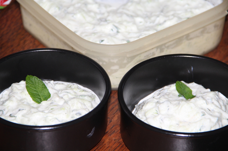 TZATZIKI CLASSIQUE A LA MODE GRECQUE