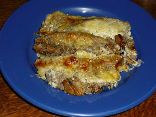 GALETTES DE BLE NOIR AUX CHAMPIGNONS