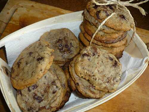 COOKIES DE RENTREE AUX DEUX CHOCOLATS