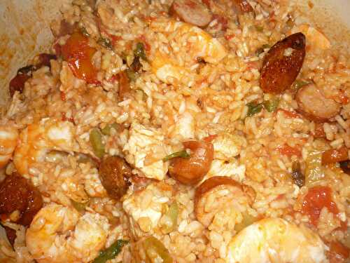 JAMBALAYA COMME SI VOUS ETIEZ A LA NOUVELLE ORLEANS