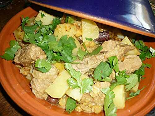 TAJINE DE VEAU A LA MAROCAINE