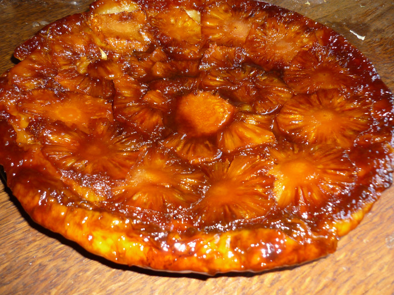 TARTE TATIN A L'ANANAS