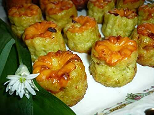 PETITS CANNELES AIL DES OURS ET MIMOLETTE