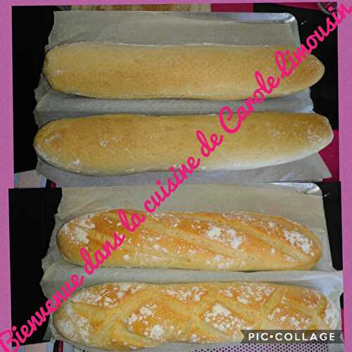 Baguette croustillante fait avec le companion