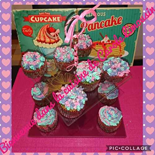 Cupcakes a la vanille cuit au cake factory et aussi l'adaptation au companion et son topping mascarpone