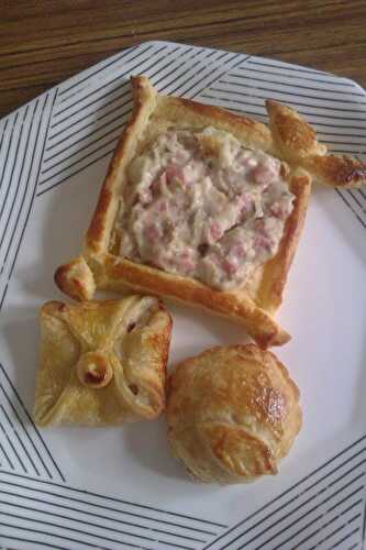 Friand jambon/fromage/champignons