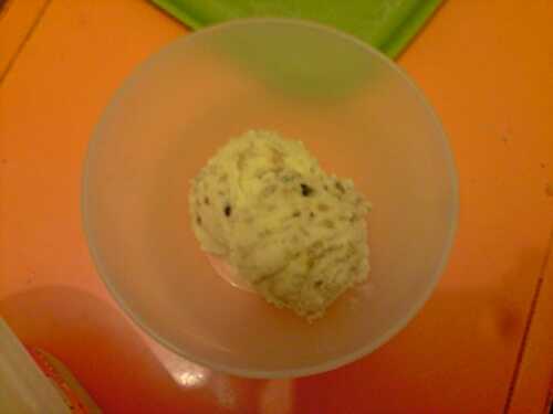 Glace a l'americaine a la sorbetiére