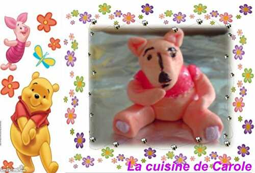 Mon premier Winnie en pate a chamallow