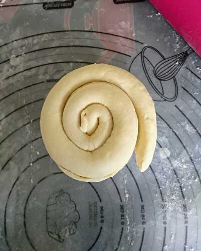 Pâte feuilletée méthode "escargot" au Companion