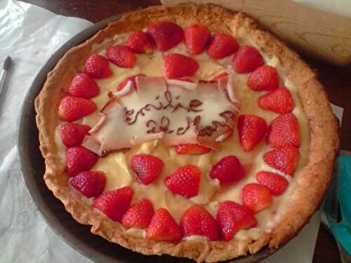 Tarte aux fraises