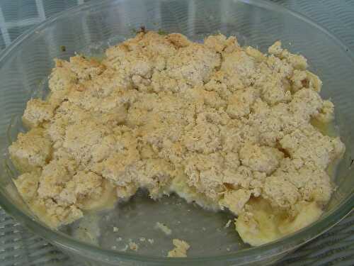 Crumble banana-coco