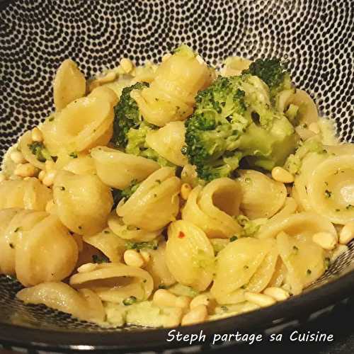 Orecchiette aux brocolis