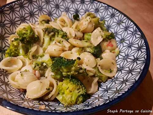 Orecchiette aux brocolis des Pouilles