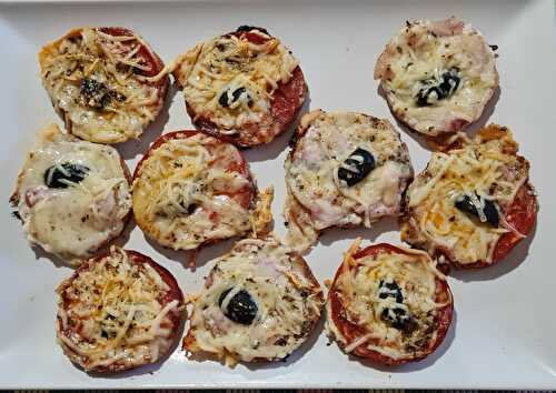 Canapés Pizzas