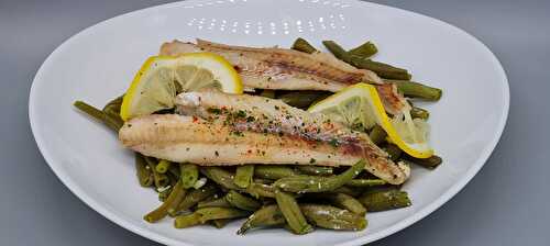 Filets de Lieu et Haricots Verts