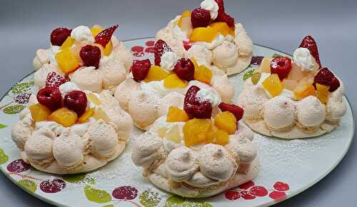 Mini Pavlova aux Fruits