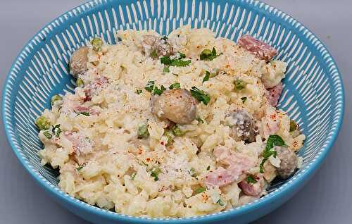 Risotto Champignons Lardons