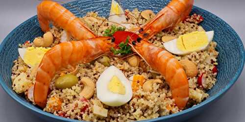 Salade de Boulgour et Quinoa d’Eté