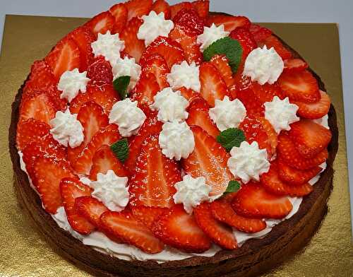 Tarte aux Fraises Chantilly Mascarpone