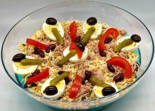 Salade de Vermicelles et ses Petits Légumes