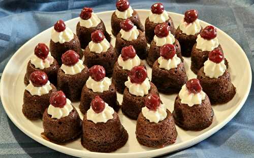 Cup Cake Façon Forêt Noire