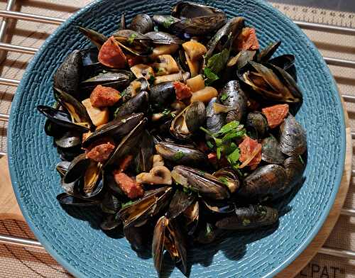 Moules Chorizo Champignons