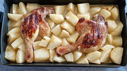 Cuisses de Canard aux Navets