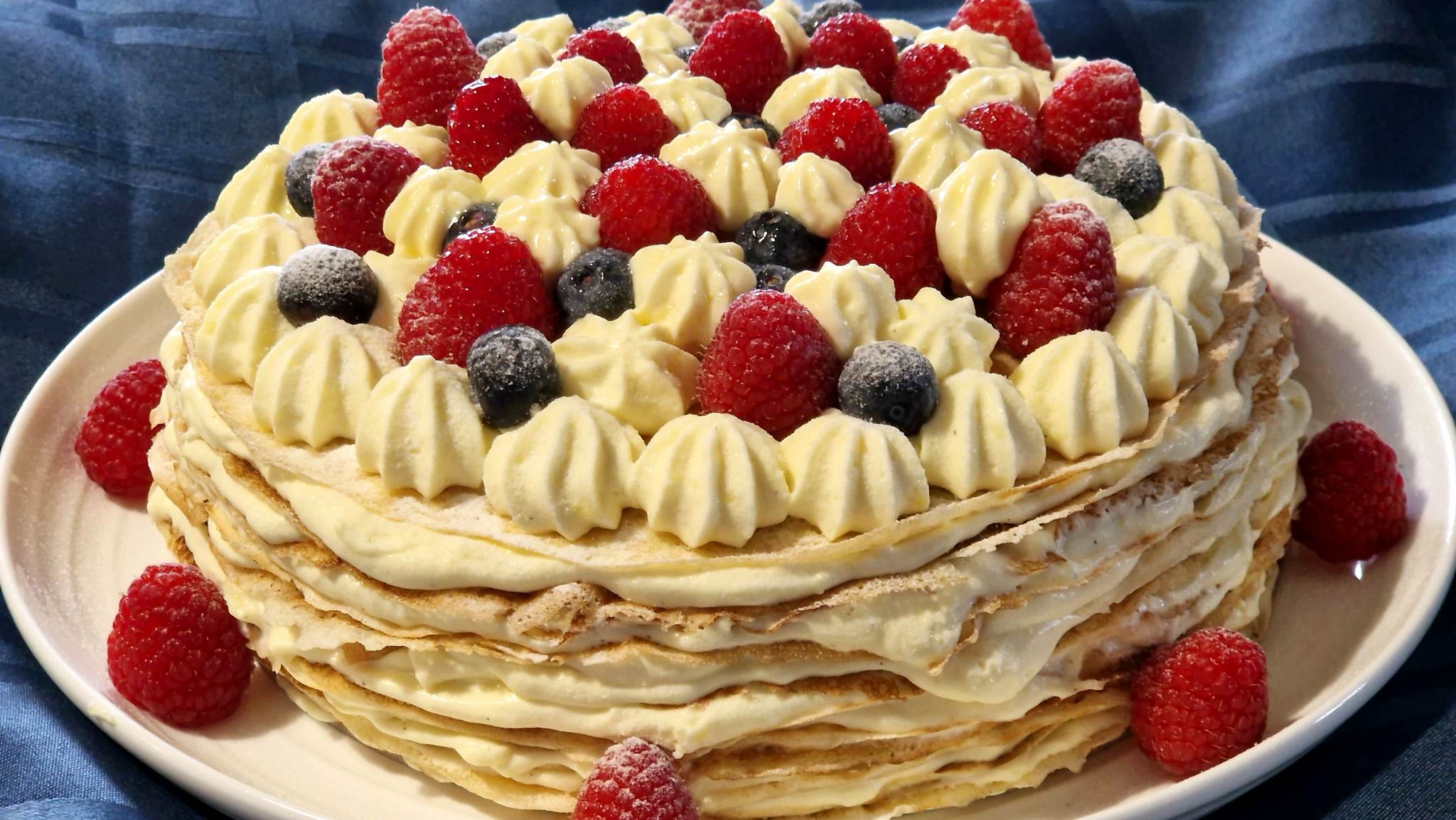 Gâteau de Crêpes Diplomate