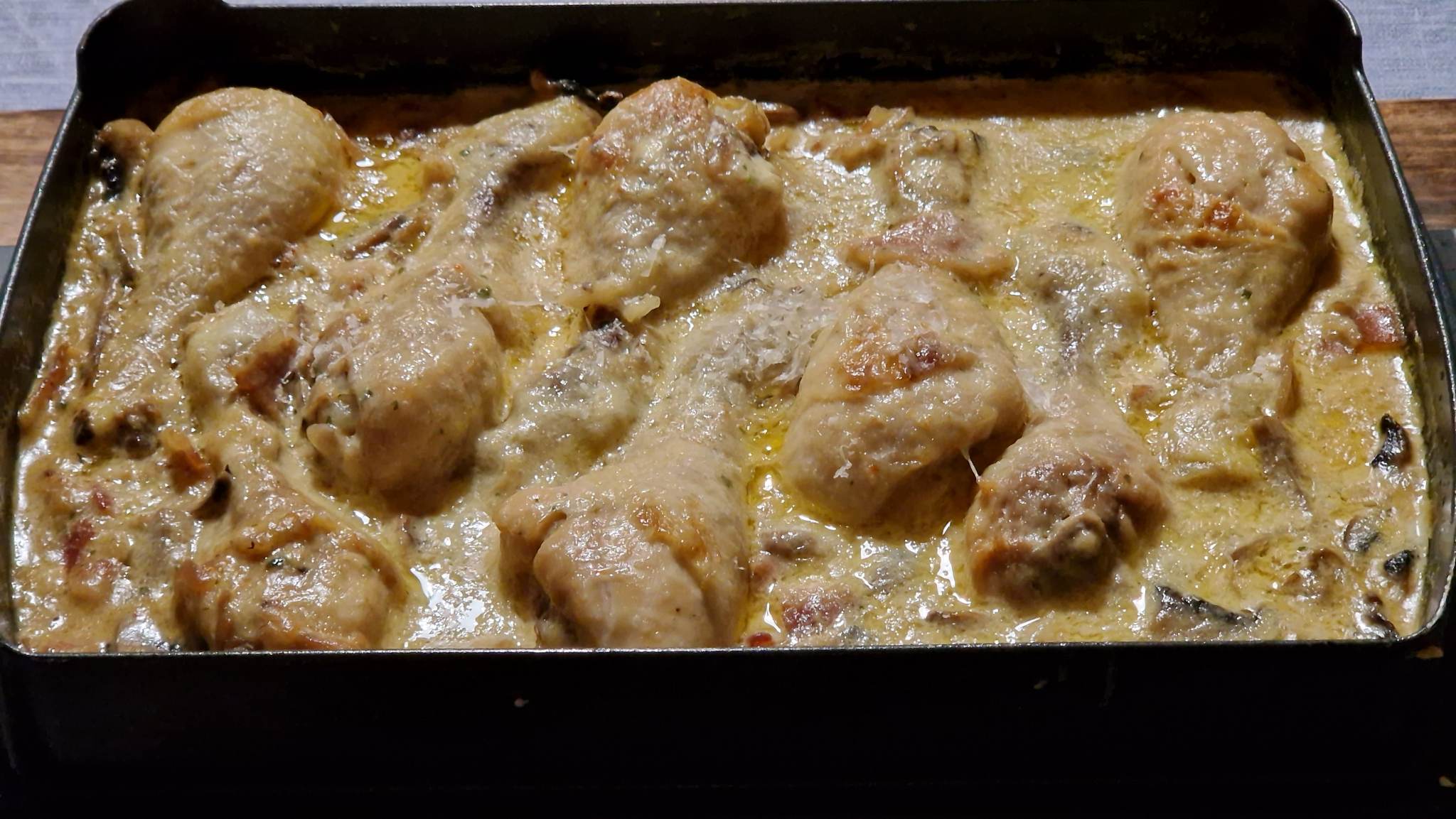 Pilons de Poulet à la Crème de Comté