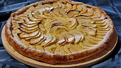 Tarte aux Pommes et Crème Pâtissière