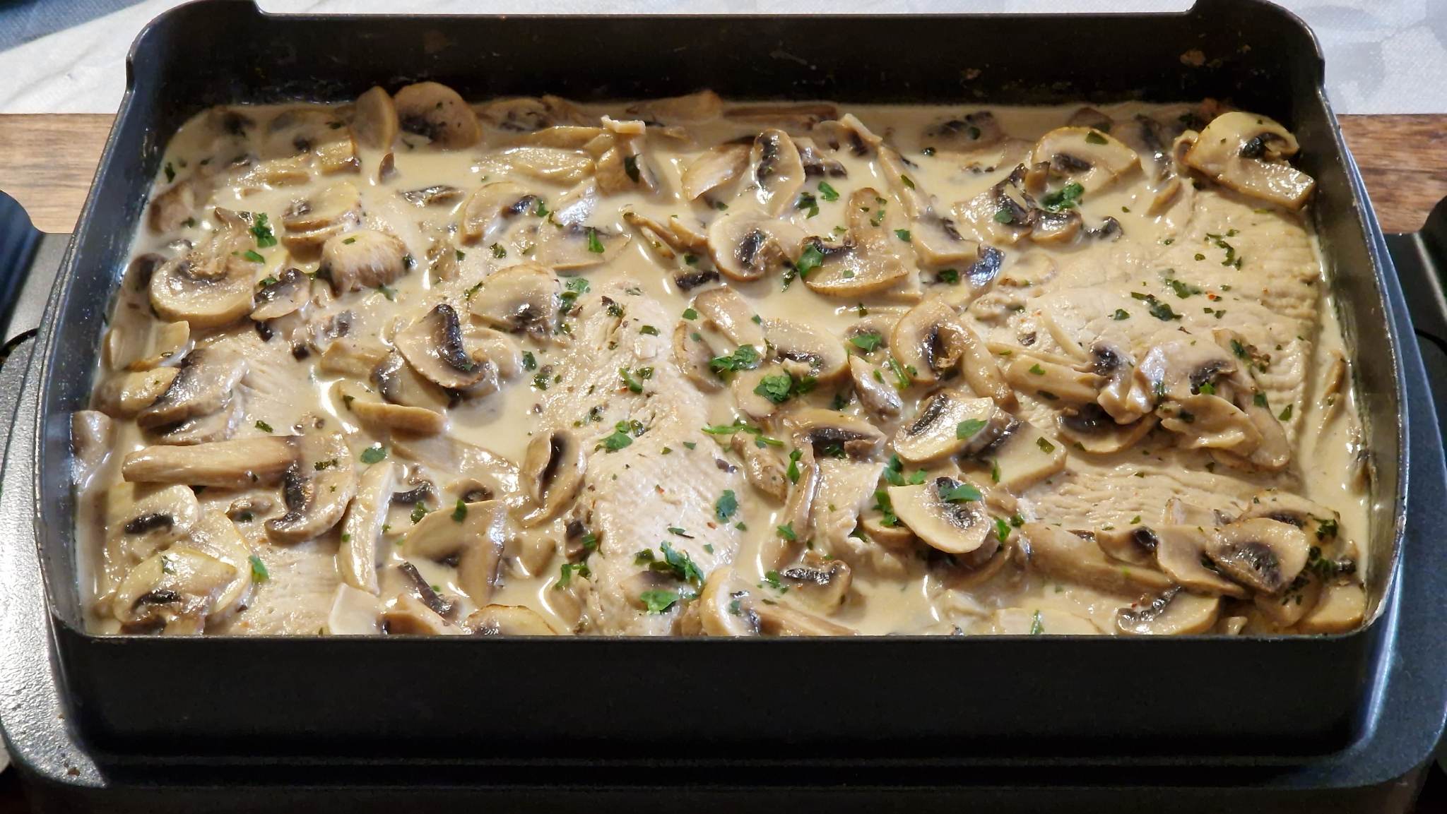 Escalopes Crème Champignons