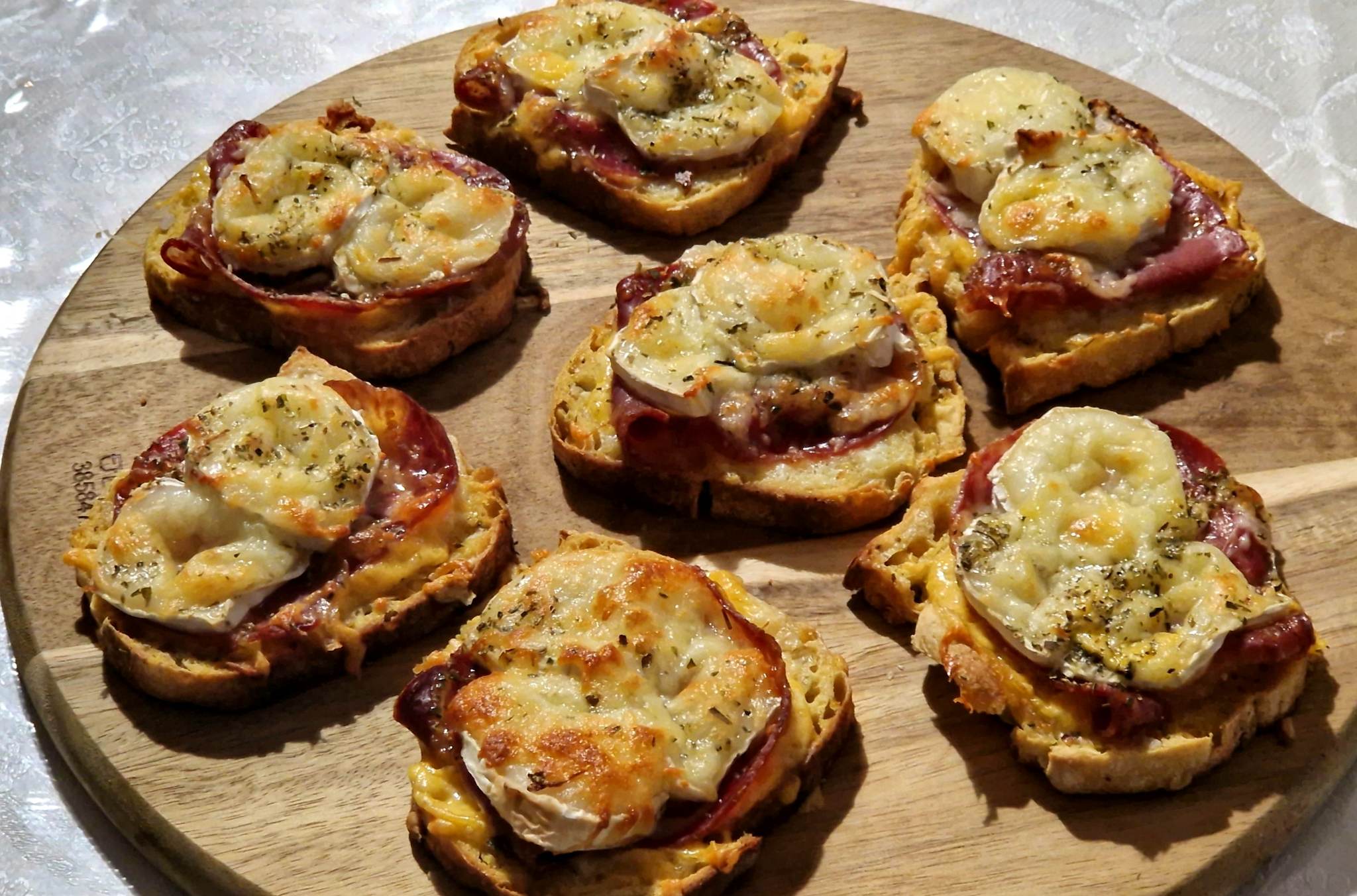 Bruschetta de Maïs Coppa Chèvre