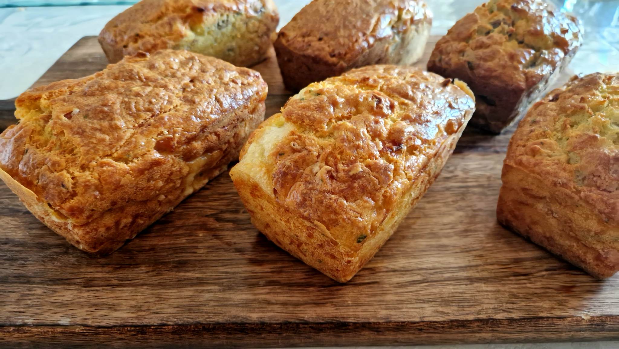 Cakes Bacon Chèvre et Champignons