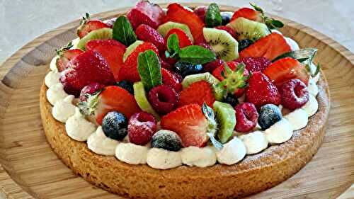 Gâteau Breton Façon Tarte aux Fruits Rouges