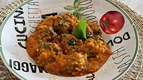 Boulettes Sauce Tomate