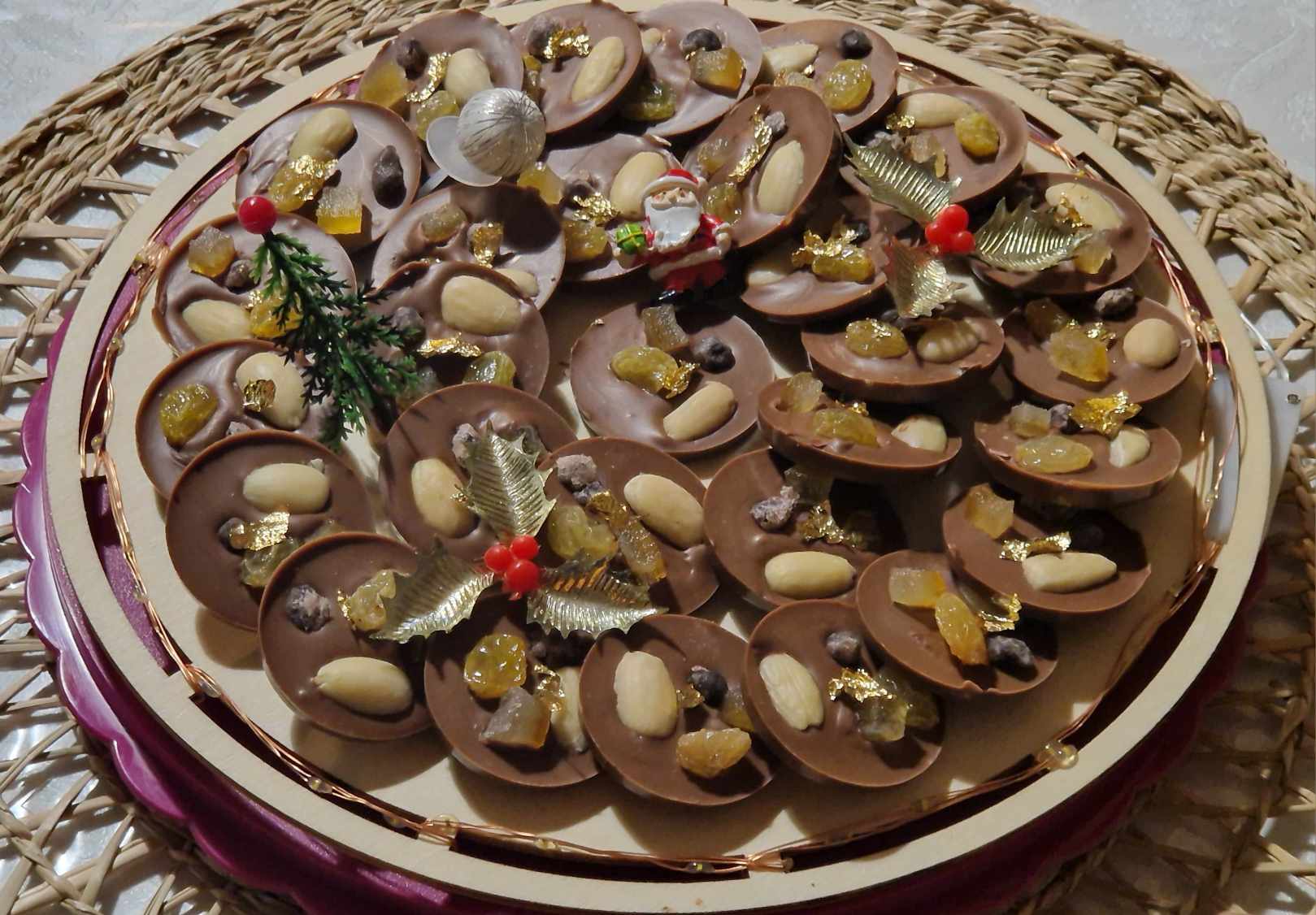 Mendiants au Chocolat