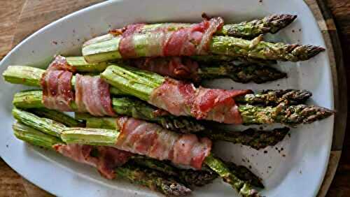 Asperges Vertes Grillées au Bacon