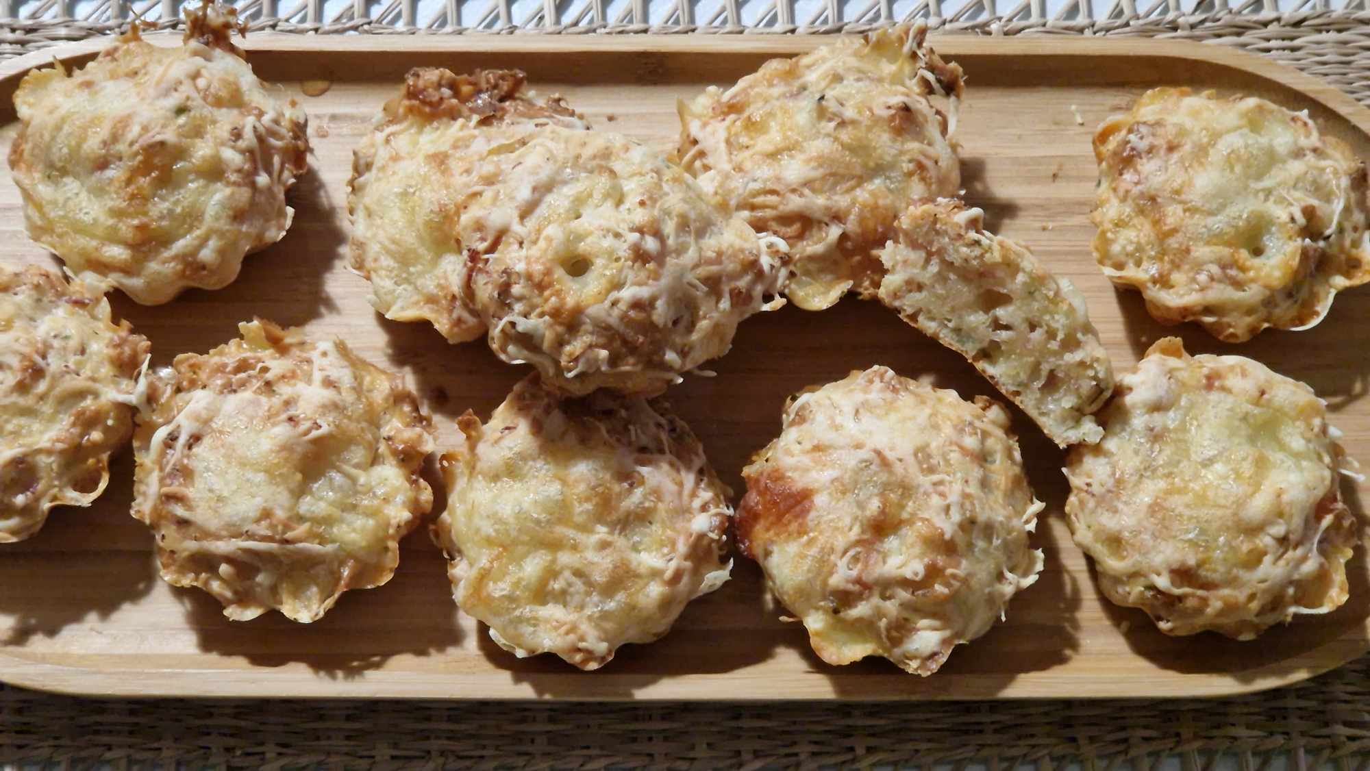 Briochettes Raclette Bacon