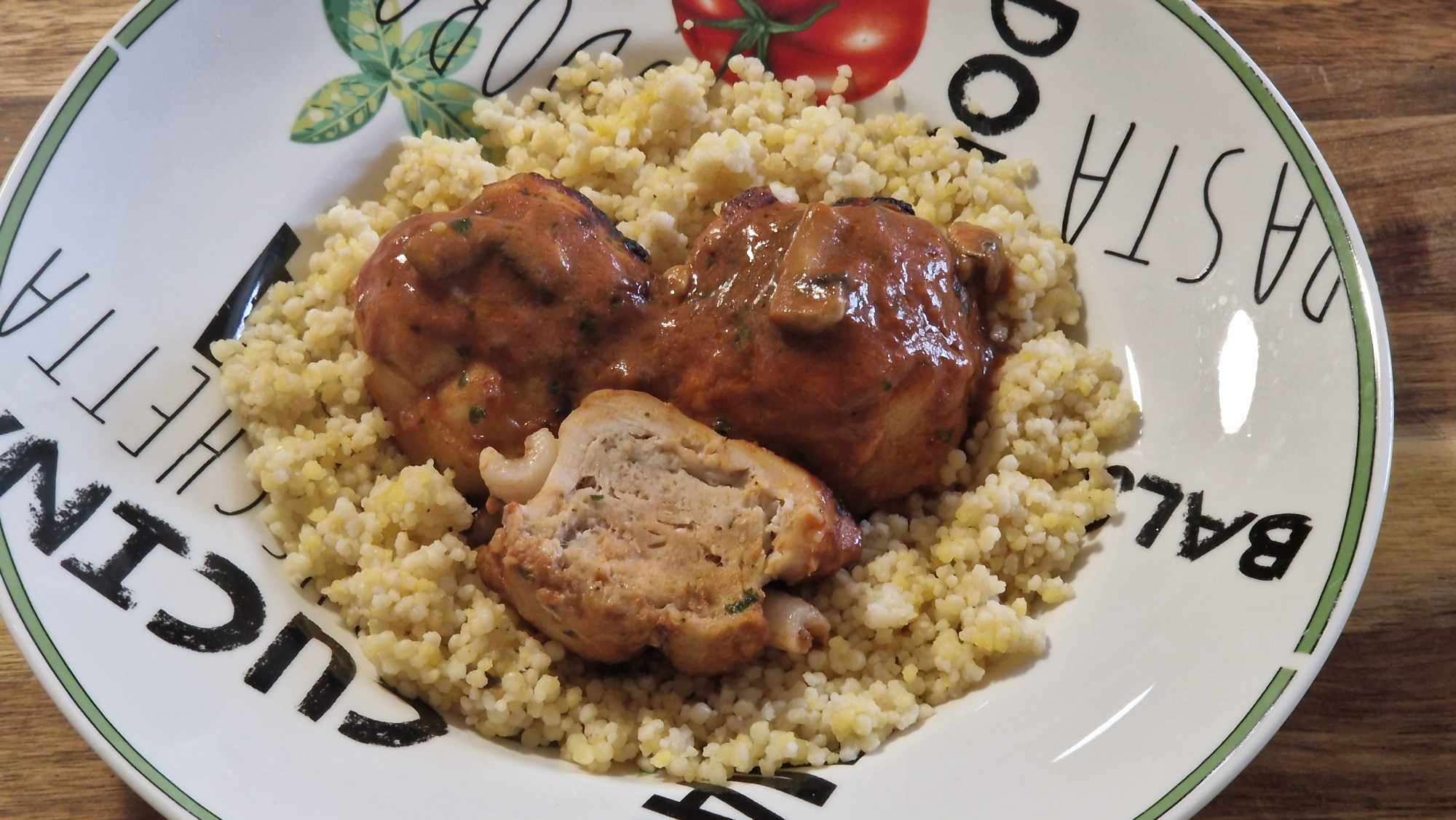 Paupiettes de Poulet au Porto