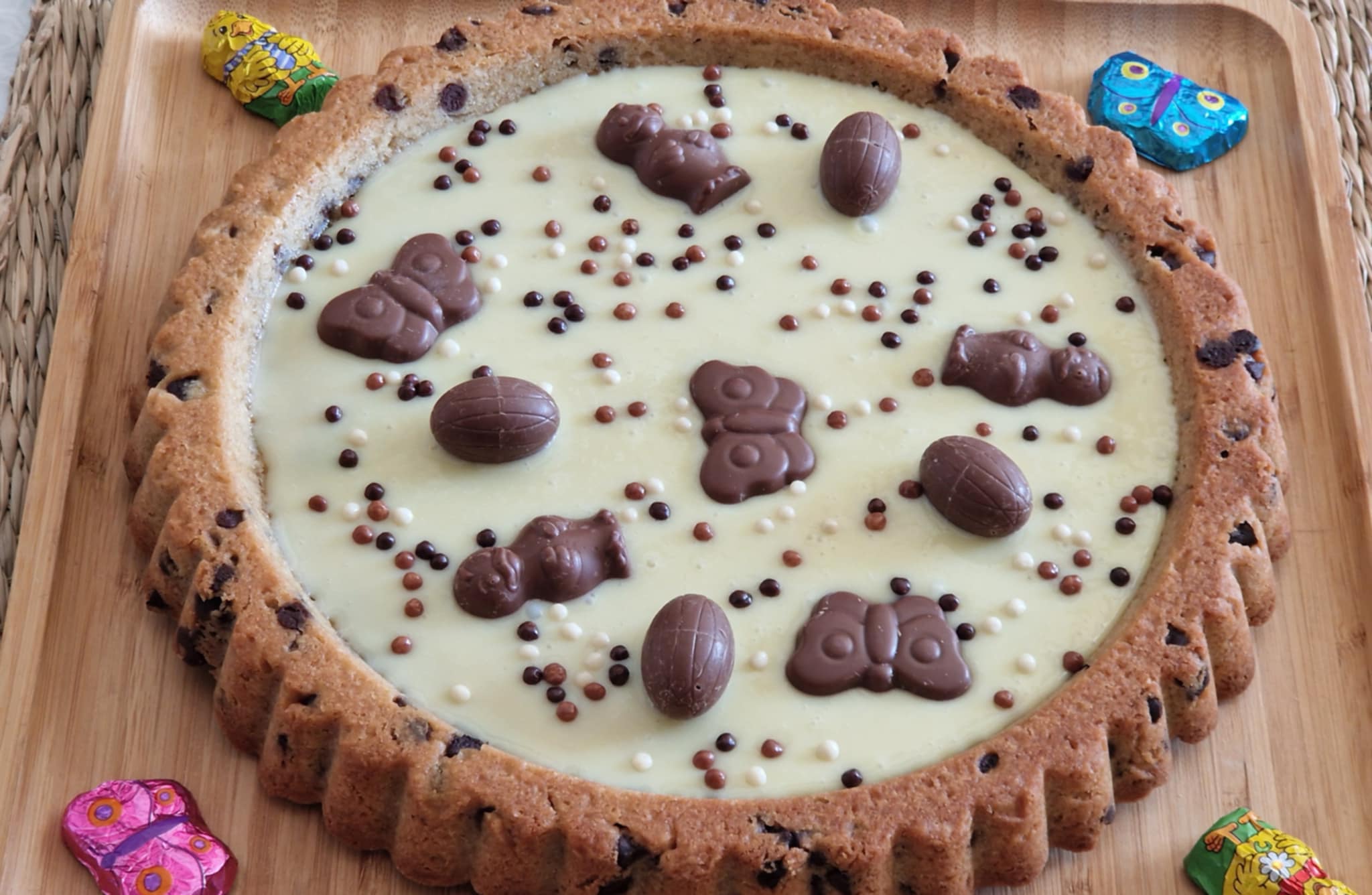 Cookie Géant Ganache Chocolat Blanc